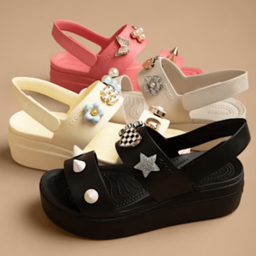 Black Brooklyn 4U - Custom Angle - Crocs