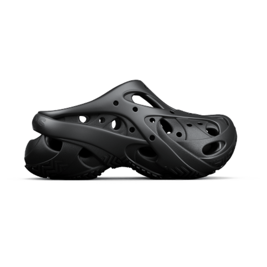 Black Caged Clog - Side - Crocs