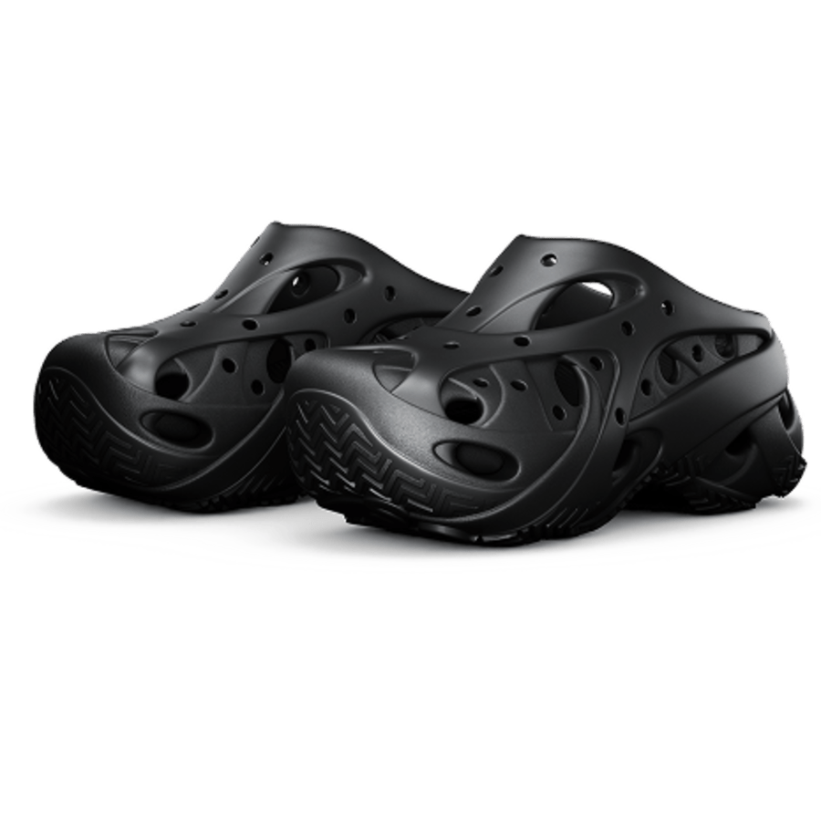 Black Caged Clog - Pair - Crocs