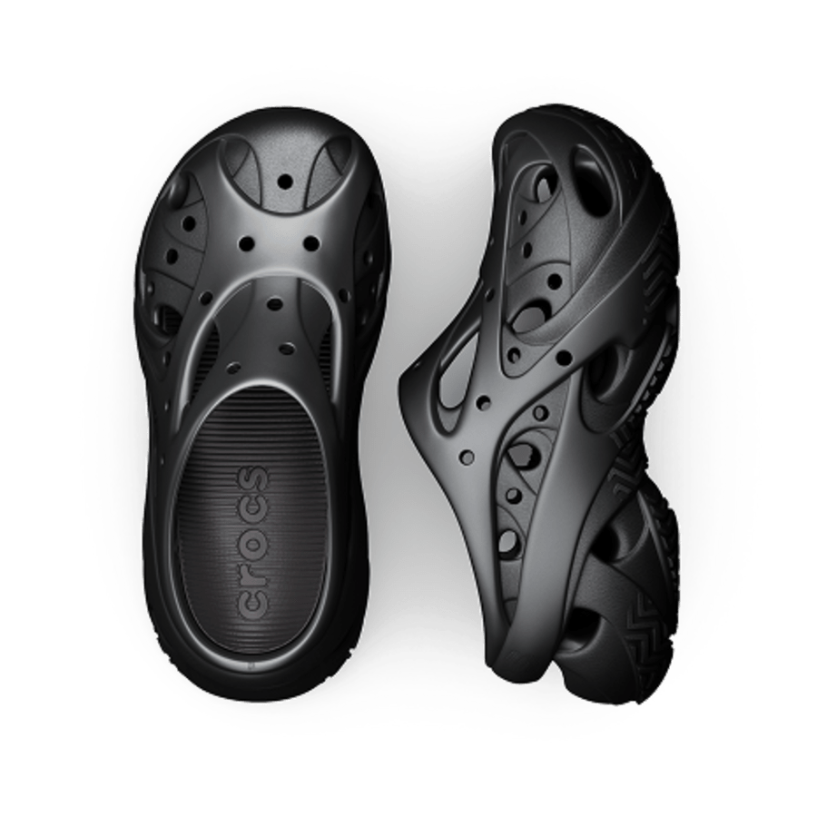 Black Caged Clog - Top - Crocs