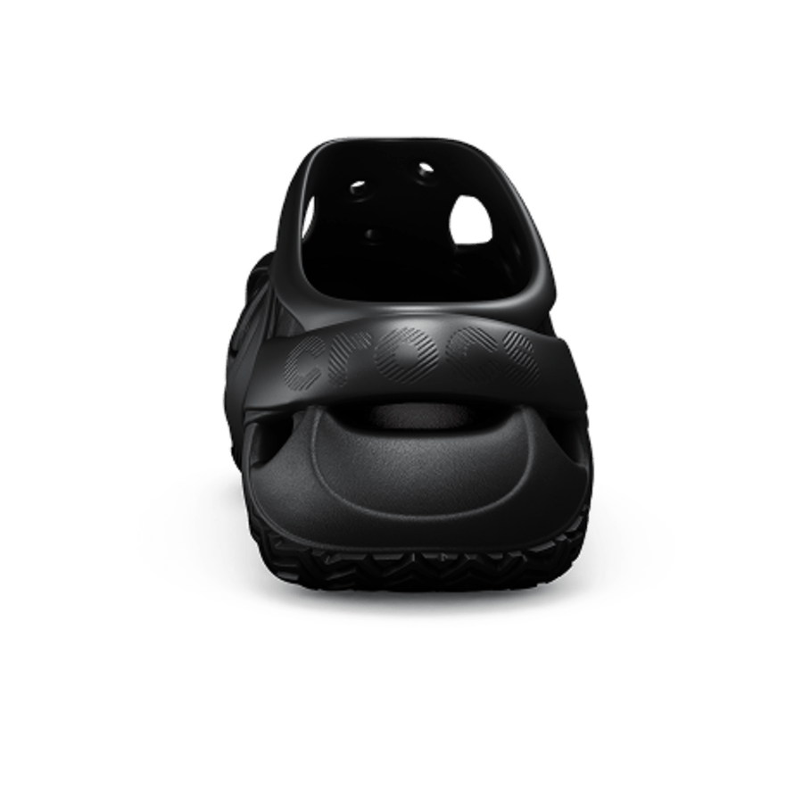 Black Caged Clog - Back - Crocs