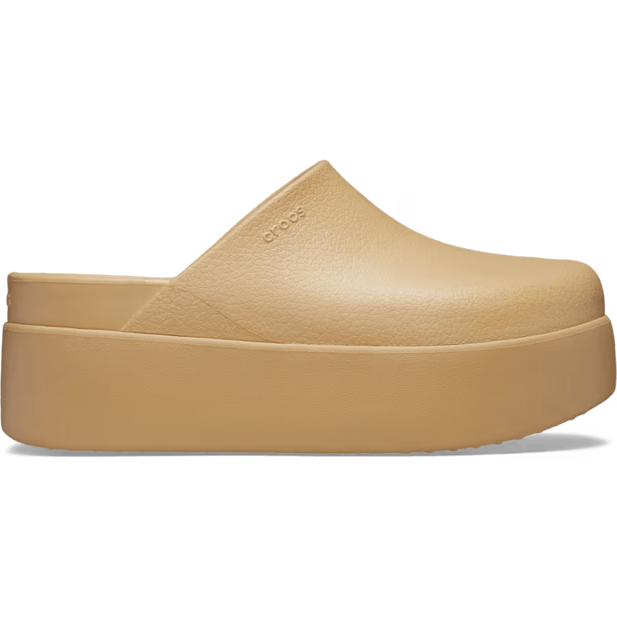 Wheat Dylan Platform Clog - Side - Crocs