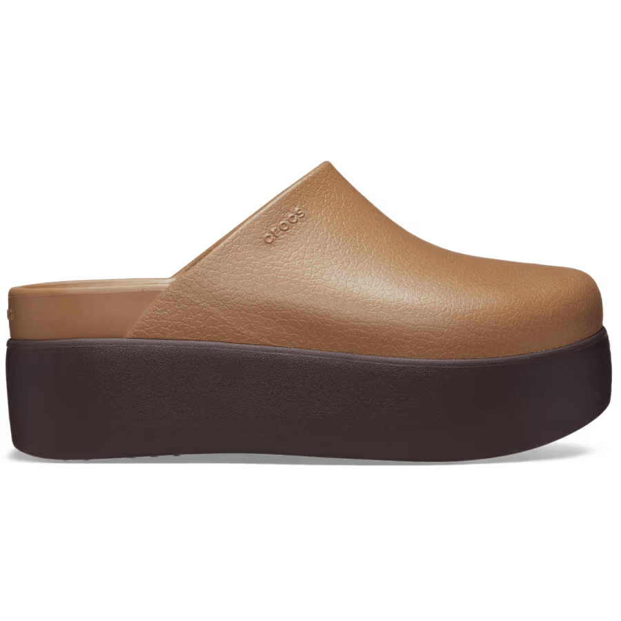 Sepia Dylan Platform Clog - Side - Crocs