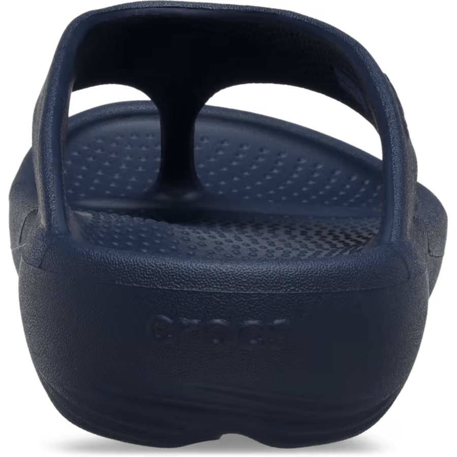 Navy Women’s Mellow Recovery Flip - Back - Crocs