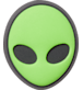 Tiny Green Alien Head