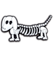 Halloween Skeleton Dog