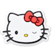 Winking Hello Kitty
