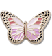 Pink Elevated Colorful Butterfly