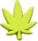 Stacked Hemp Leaf