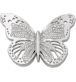 Silver Cutout Butterfly
