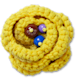 Yellow Crochet Floral