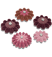 Pink Velvet Flower 5 Pack
