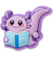 Purple Axolotl Book