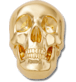 14K Gold Skull