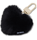 Plush Heart Bag Charm