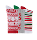 CrocsSocks Candy Cane 3-Pack