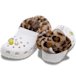 Faux Leopard Printed Back Strap Scrunchie