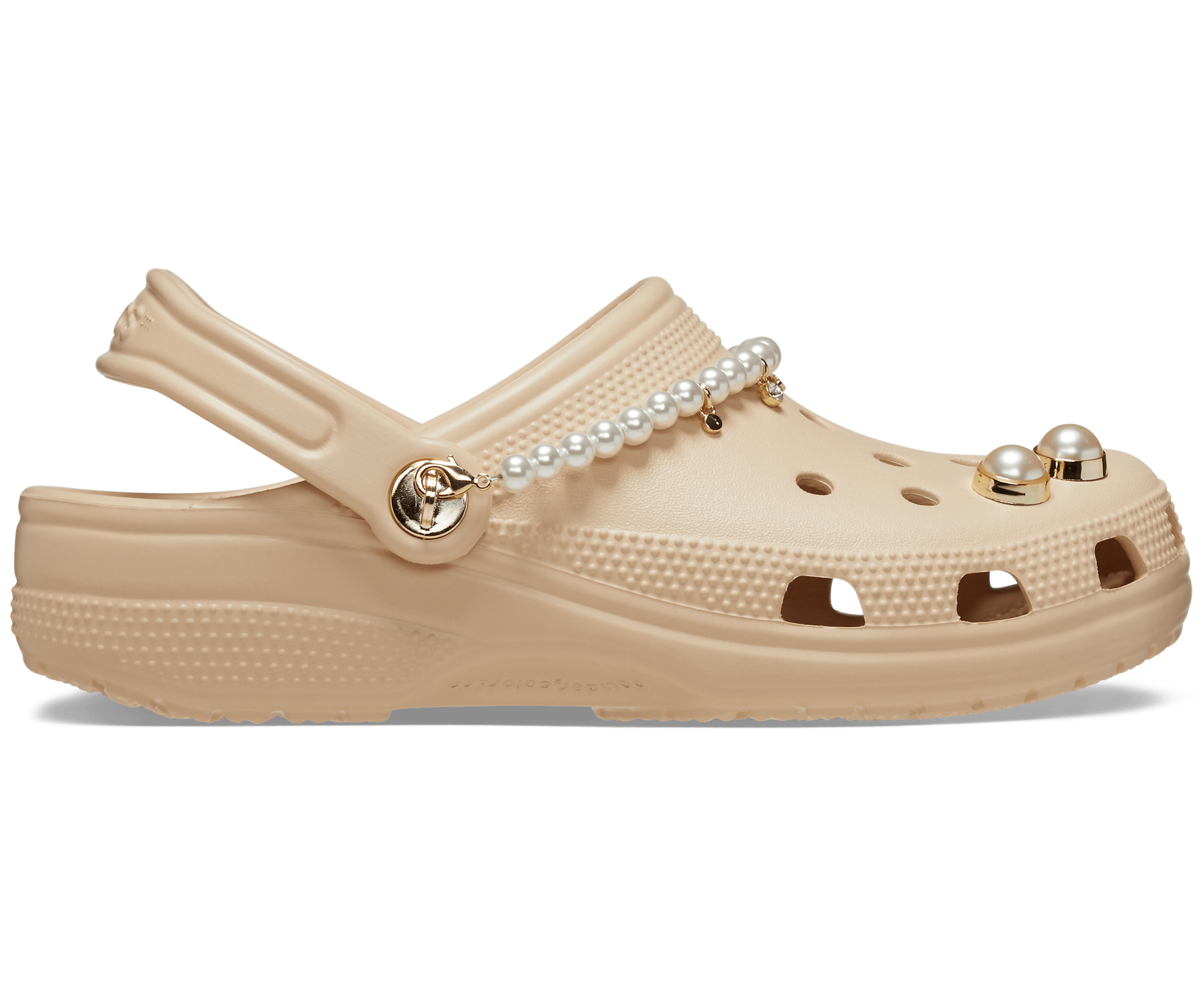 클래식 엠벨리쉬드 체인 클로그