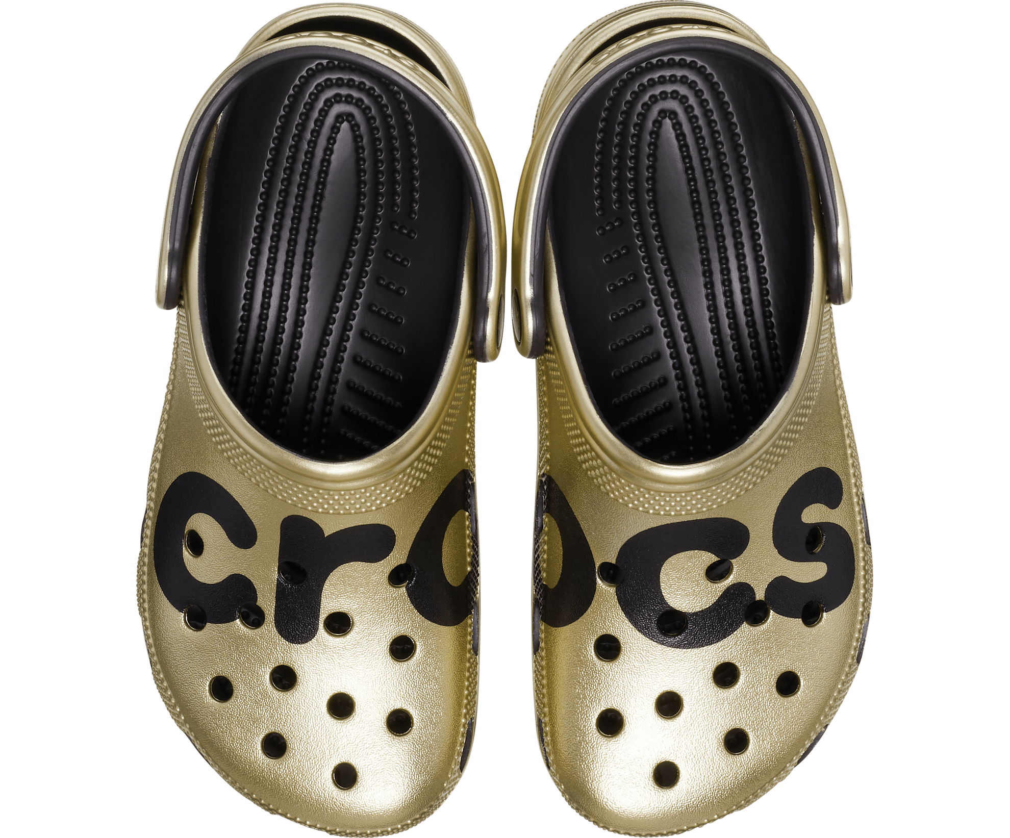 클래식 메탈릭 로고 클로그