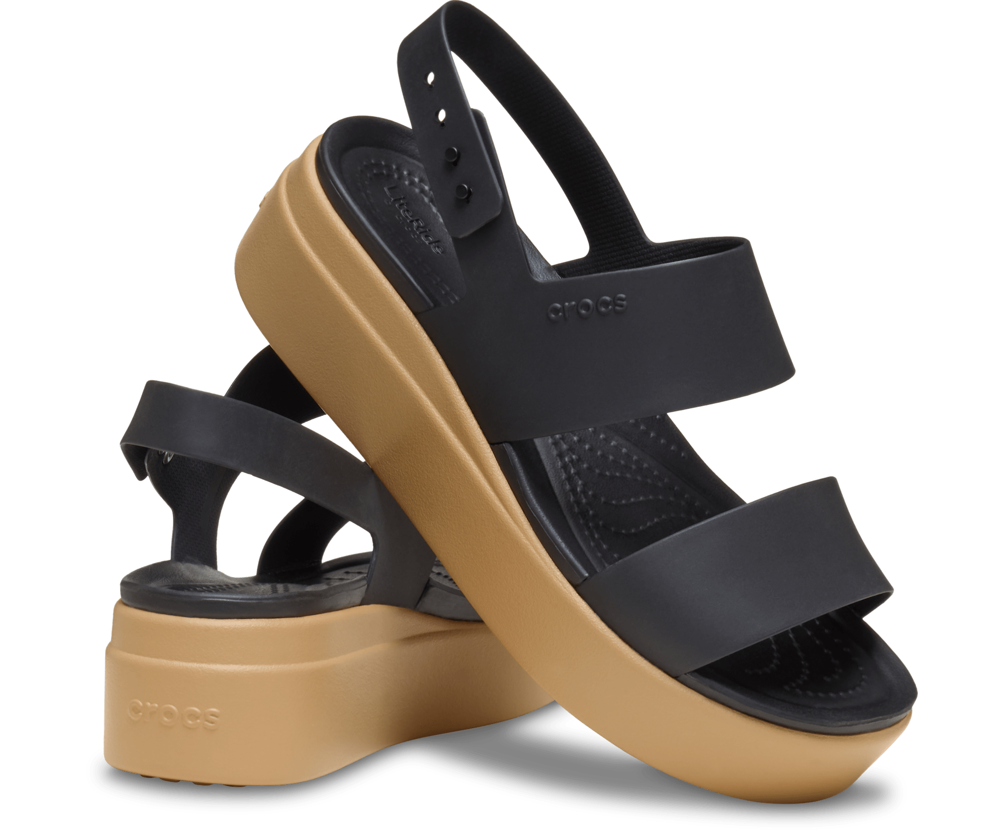 Crocs Brooklyn Low Wedge Sandals W9 2