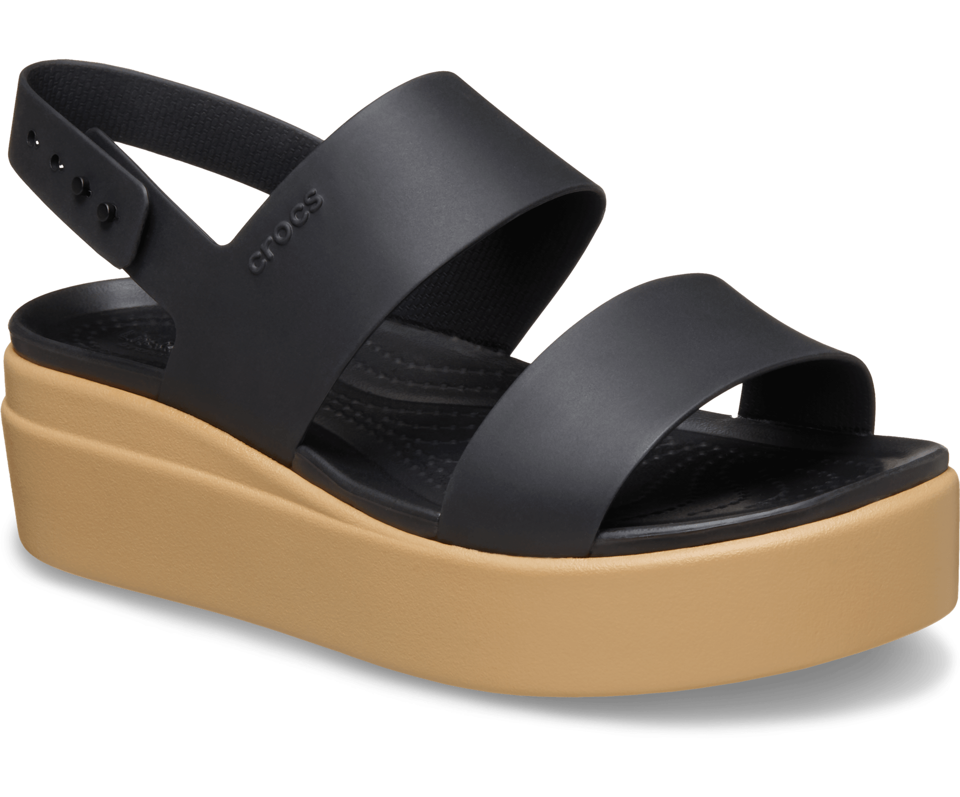 Crocs Brooklyn Low Wedge Sandals W9 3