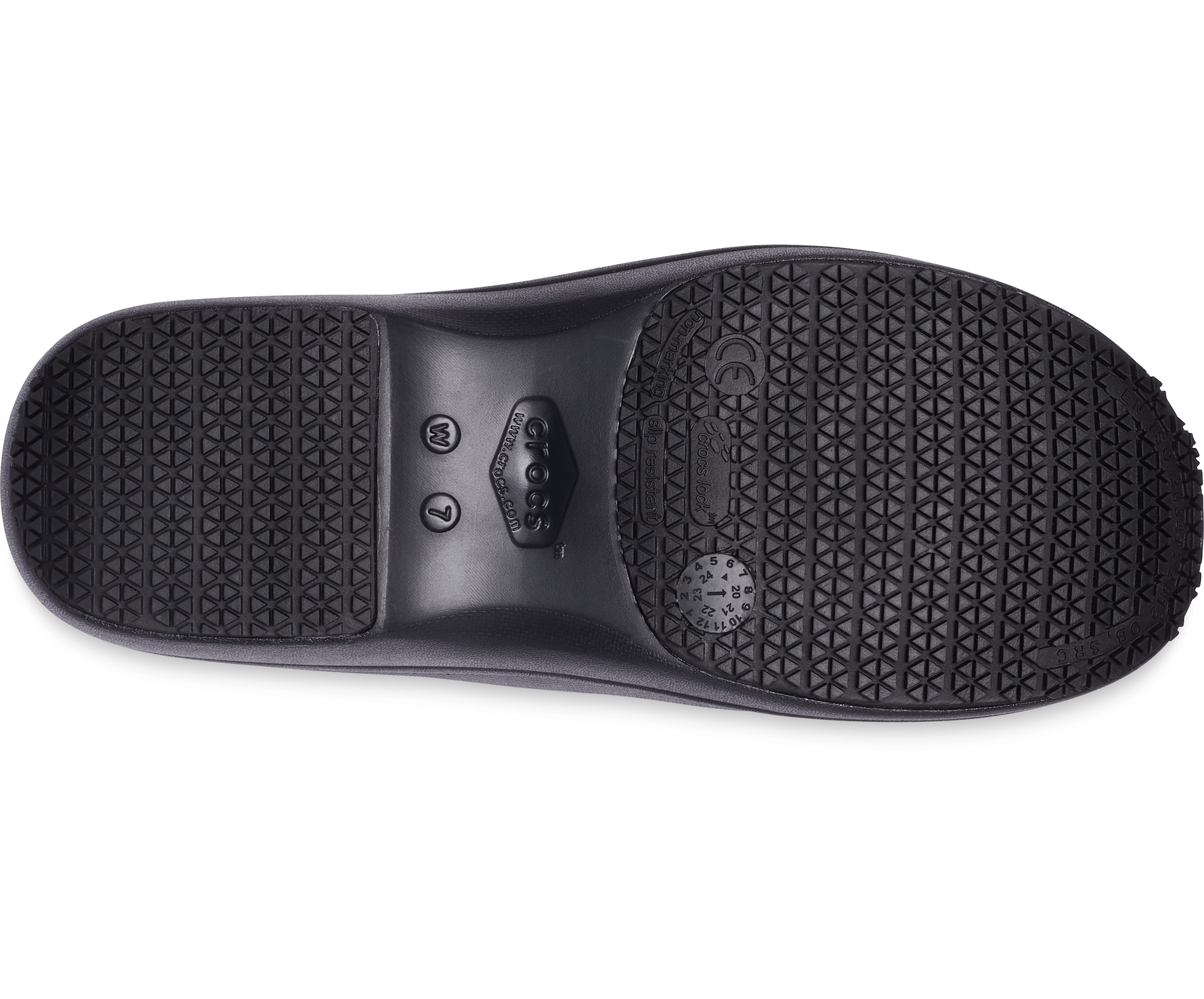 Crocs Neria Pro II LiteRide Work Clog Black W11 4