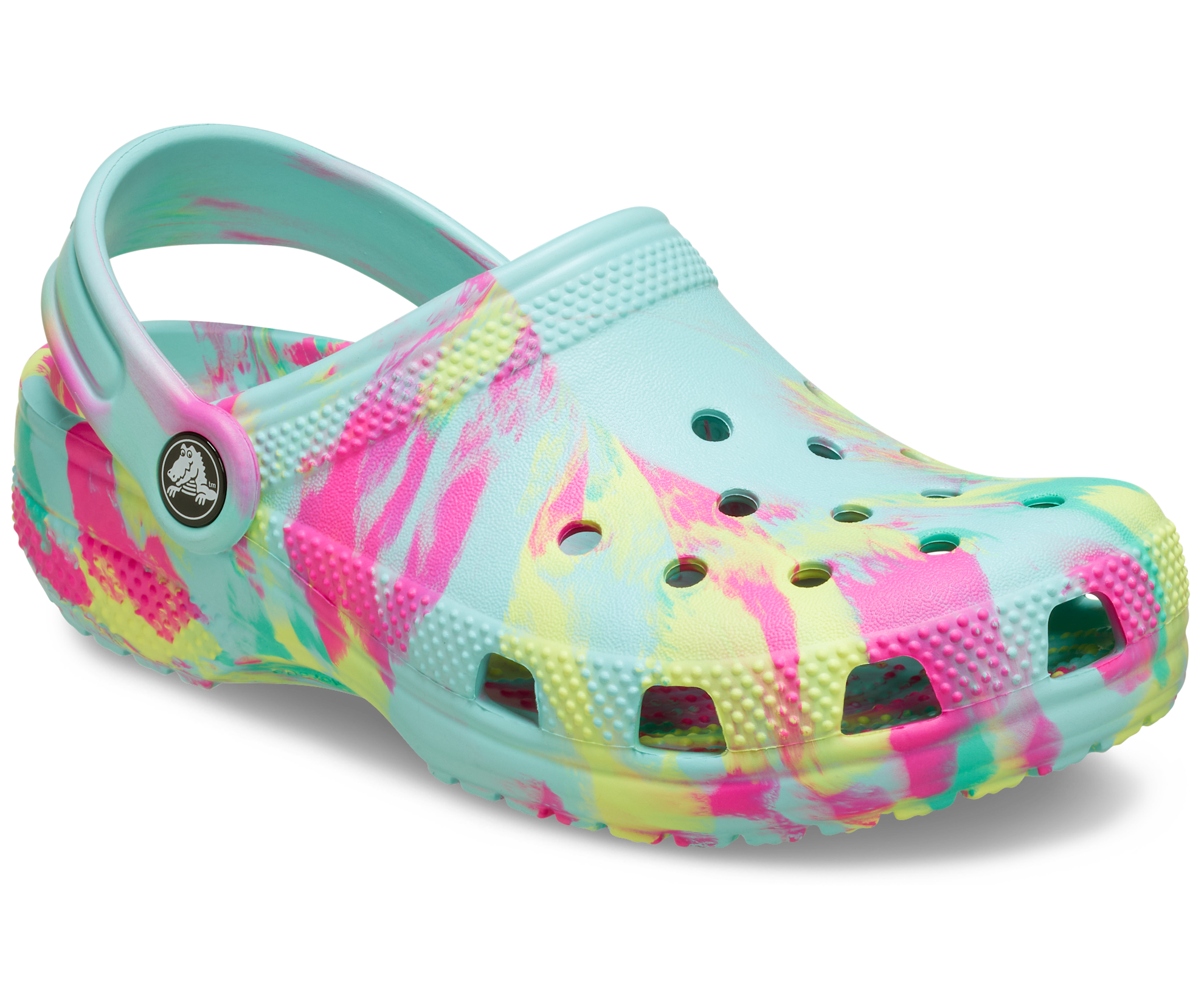 Crocs Classic Marbled Clog Unisex Size J5 3