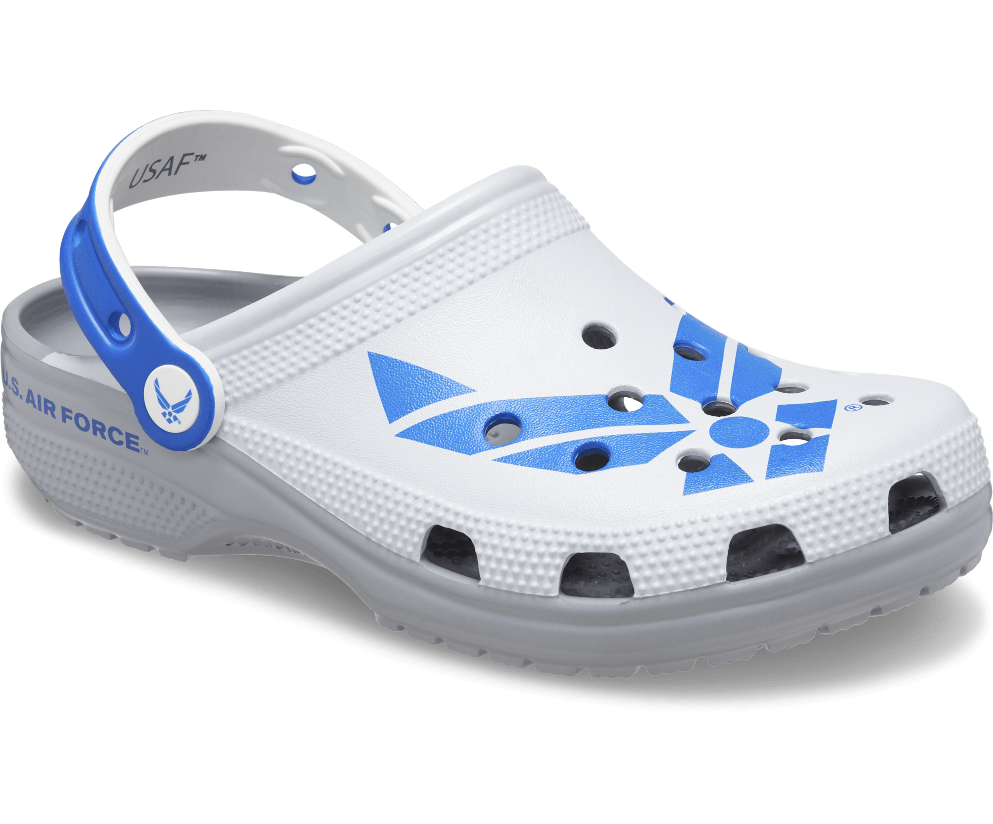 Crocs Classic US Air Force Clog Black W8/M6 3