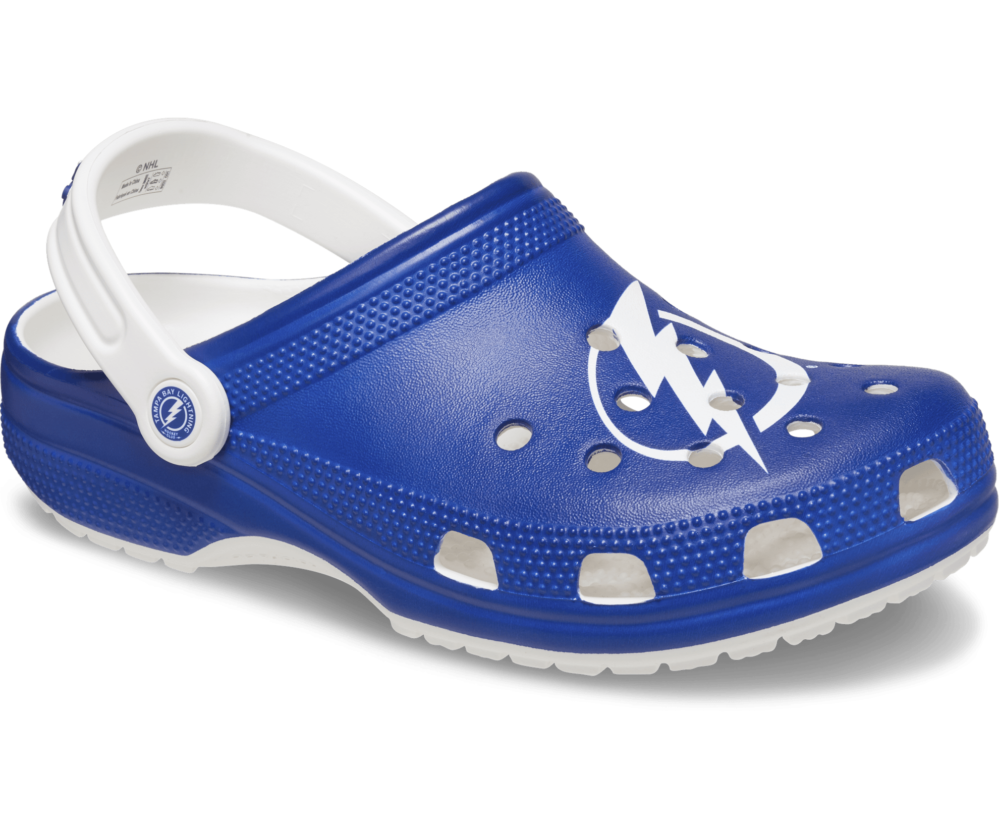Crocs NHL Tampa Bay Lightning Classic Clog Unisex Blue 3