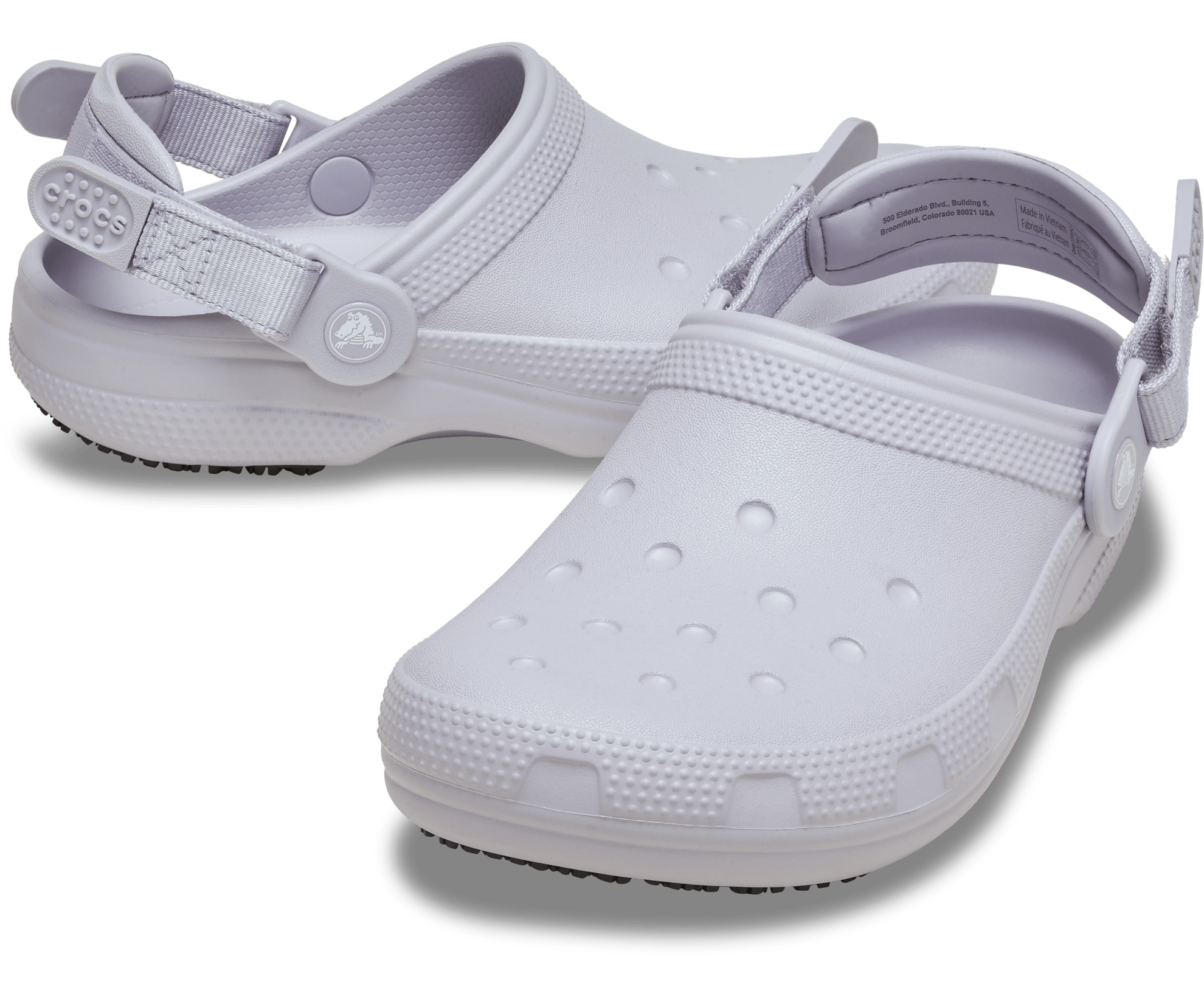 Crocs Classic Work Clog Unisex Black W6/M4 2