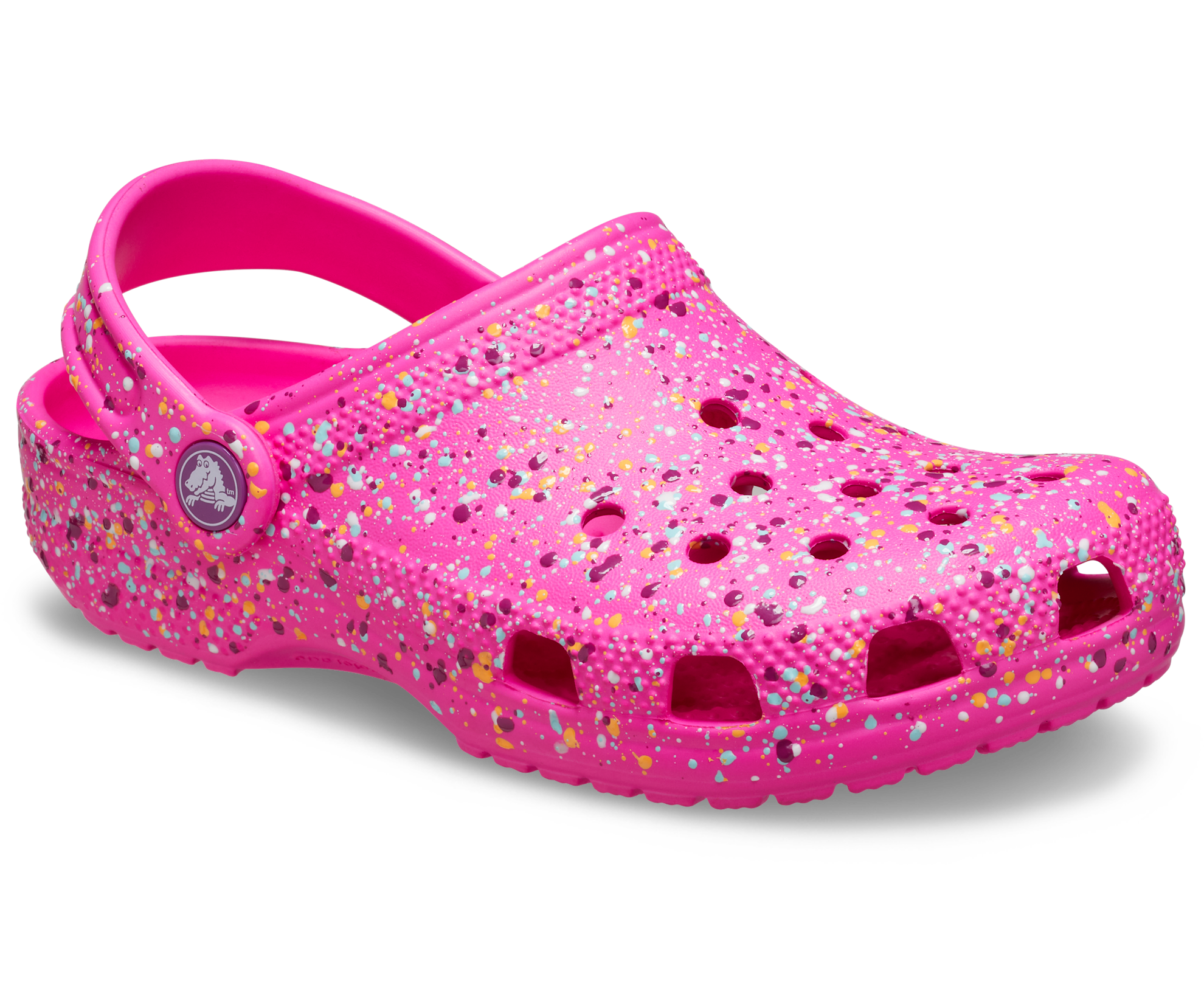 Crocs Classic Splatter Paint Clog Multicolor J6 3