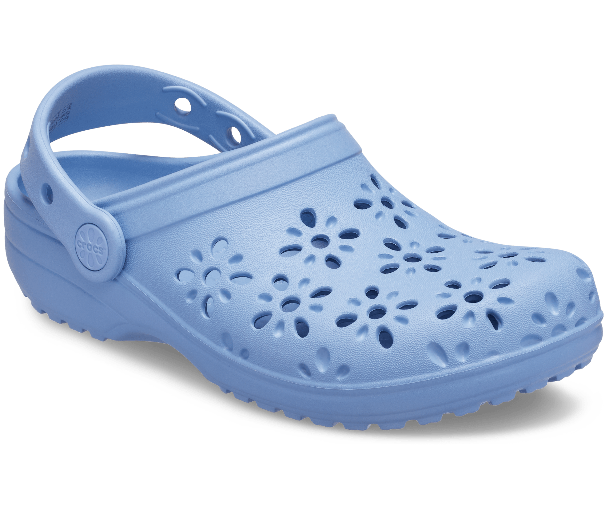 Crocs Toddler Classic Floral Cut-Out Clog Multi C8 3