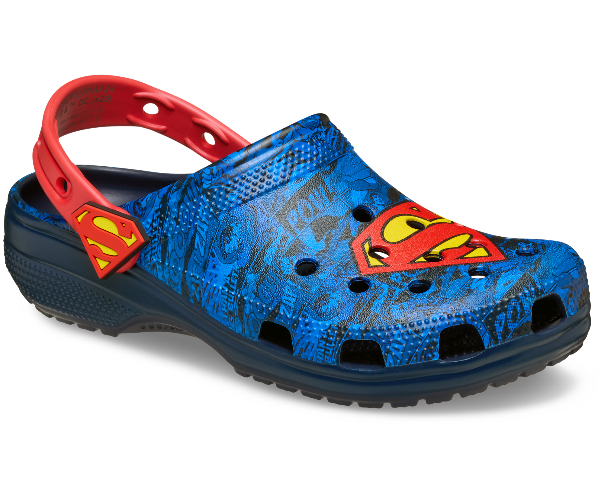 Crocs Classic Clog Superman Print Unisex W6/M4 3