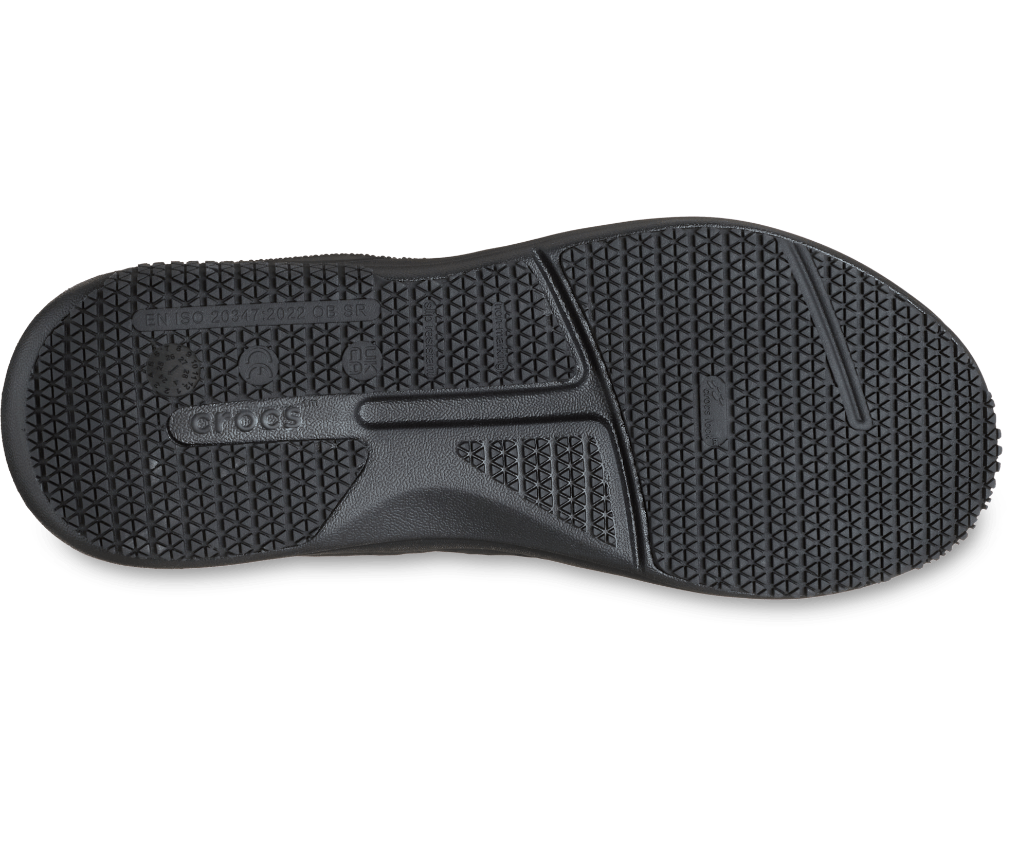 Crocs On the Clock Work Sneaker Wide Black M12 4