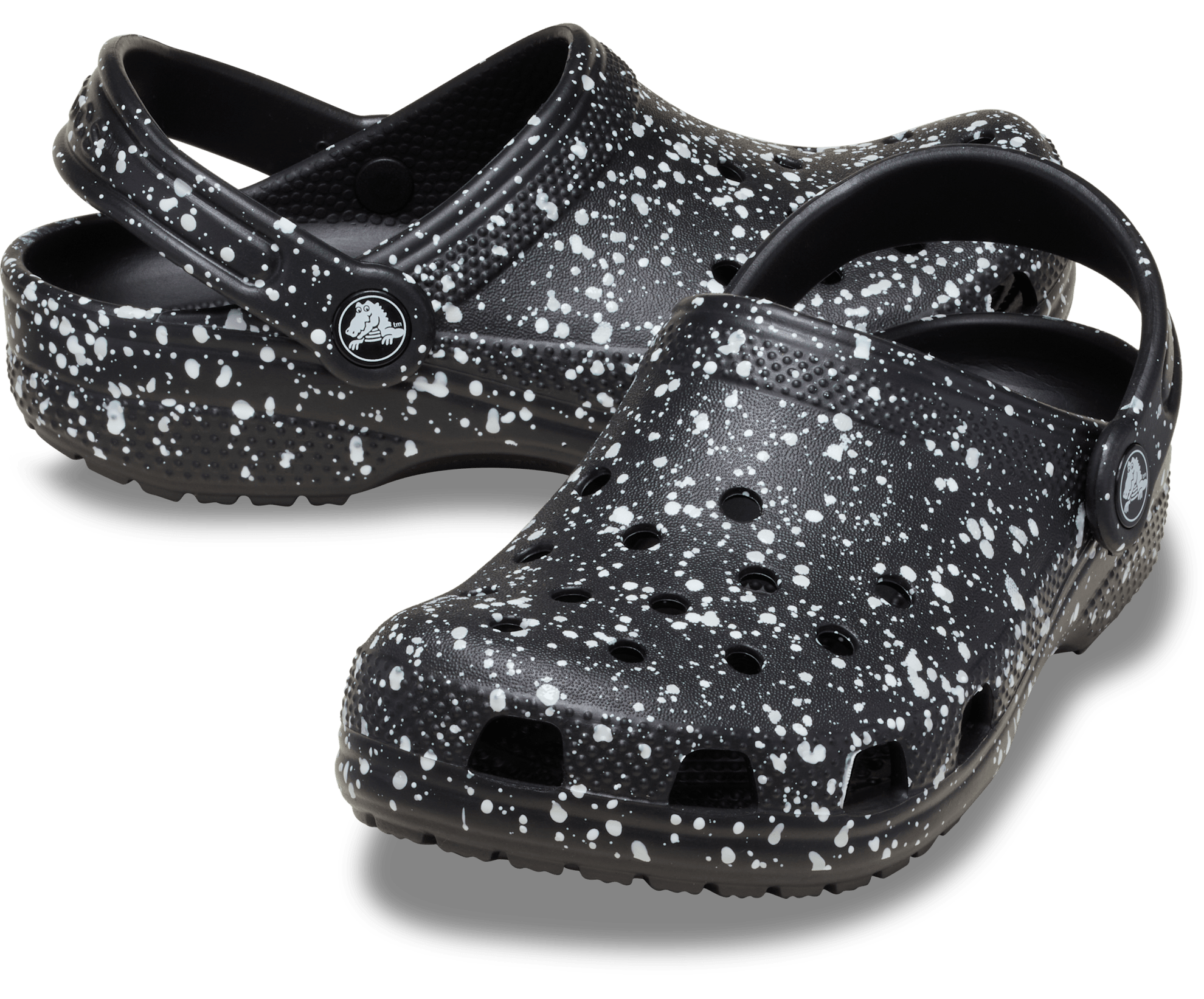 Crocs Classic Paint Splatter Clog Multi C4 2