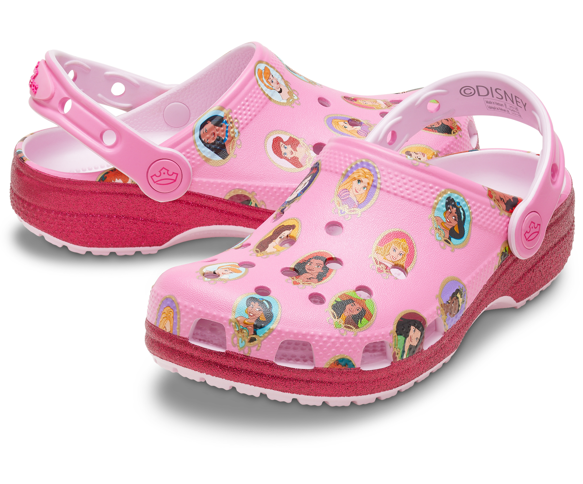 Crocs Classic Clog Disney Princess Multicolor J6 2