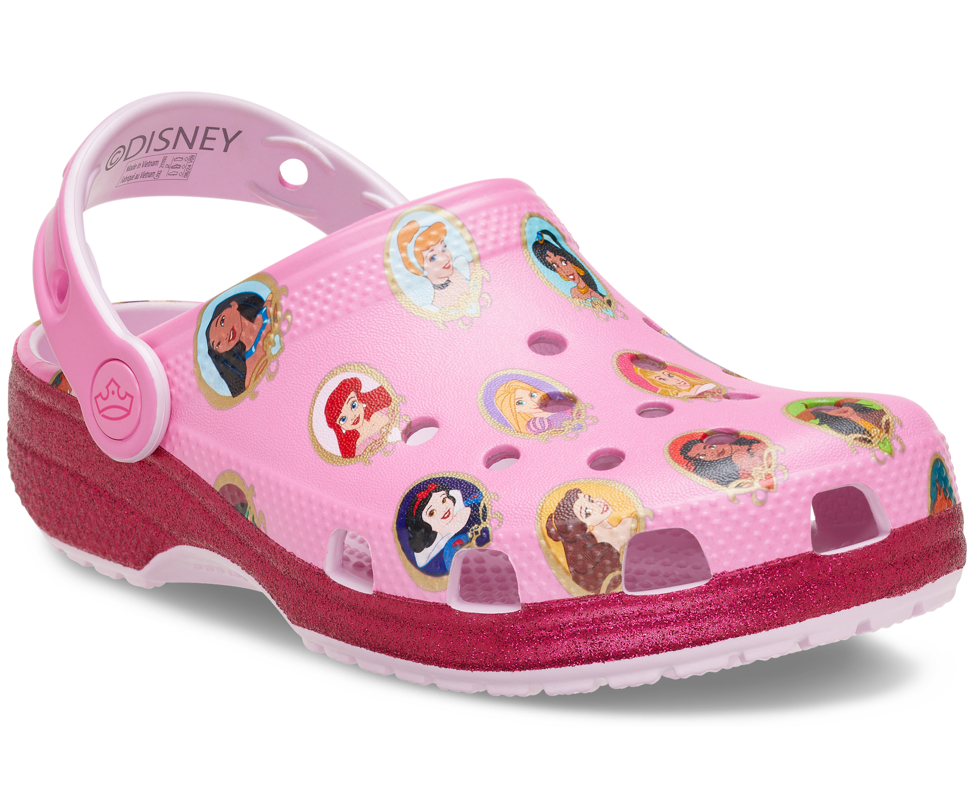 Crocs Classic Clog Disney Princess Multicolor J6 3