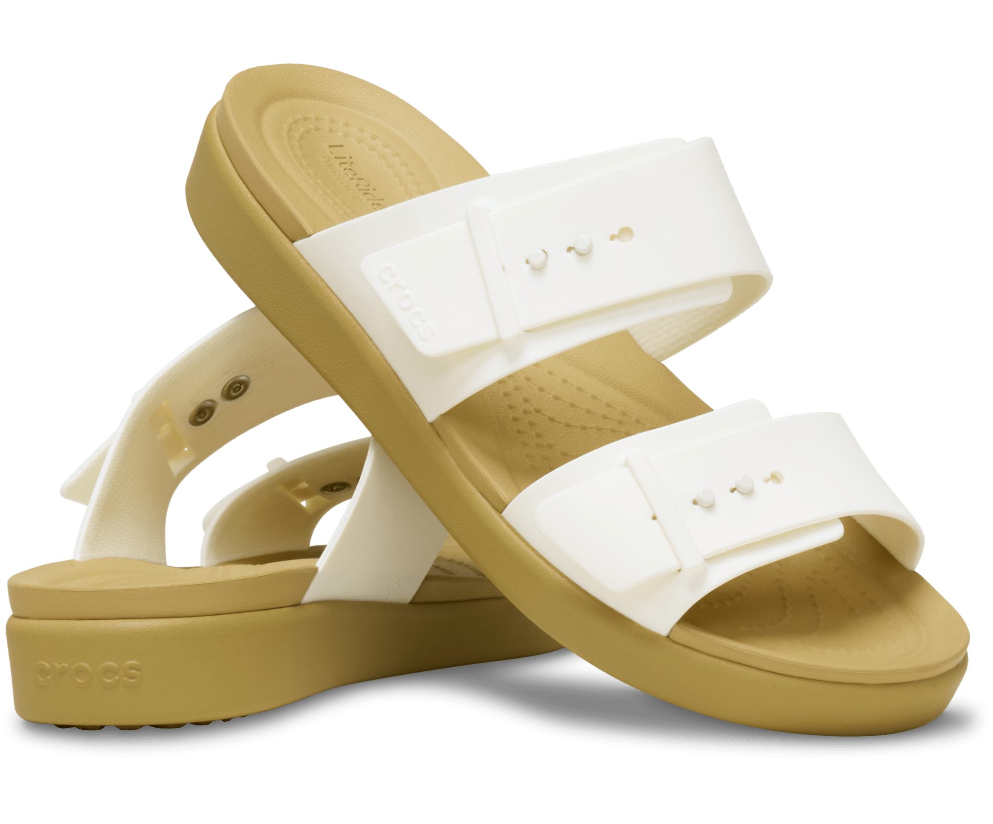 Crocs Brooklyn Buckle Low Low Wedge W11 2