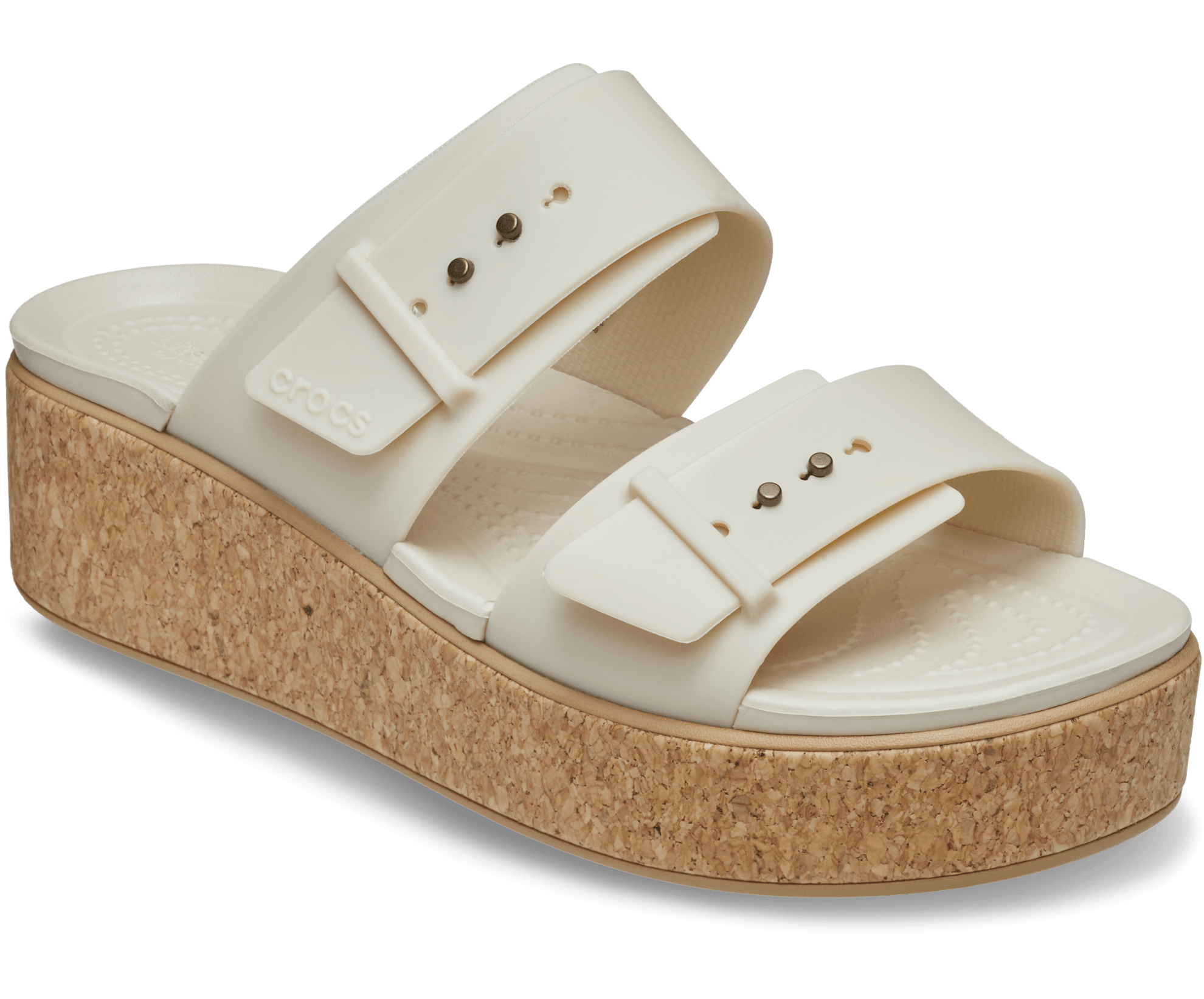 Crocs Brooklyn Cork Buckle Sandals W11 3