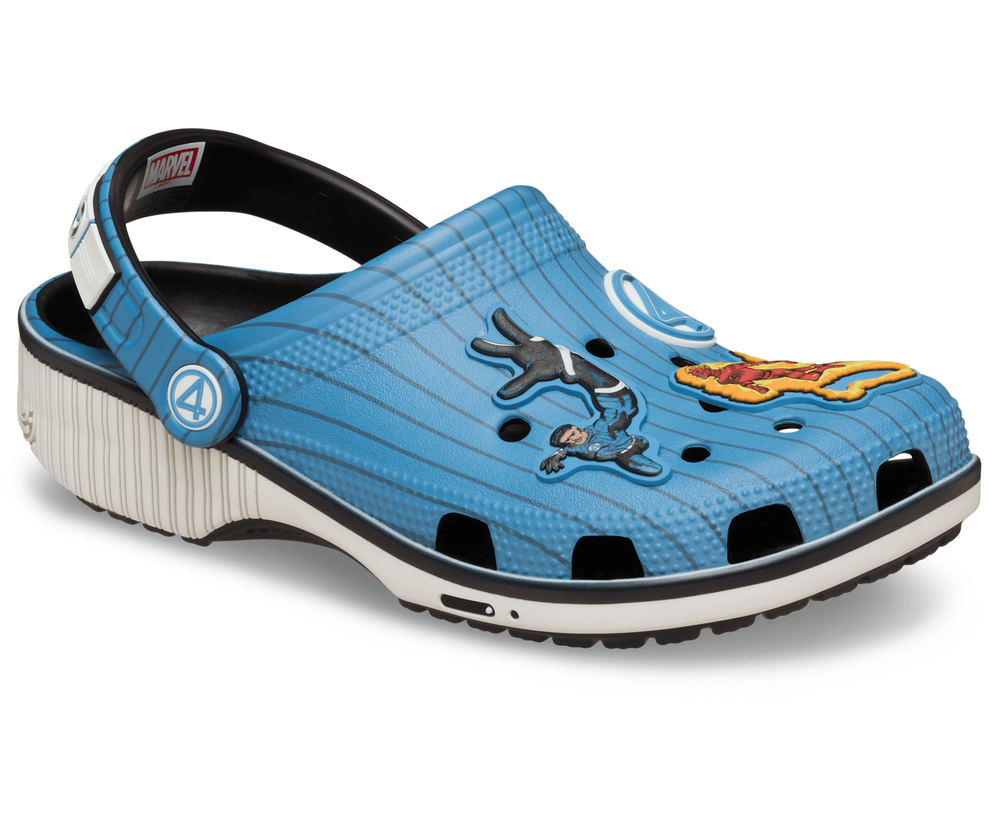 Crocs Fantastic 4 Classic Clog Blue Unisex 3