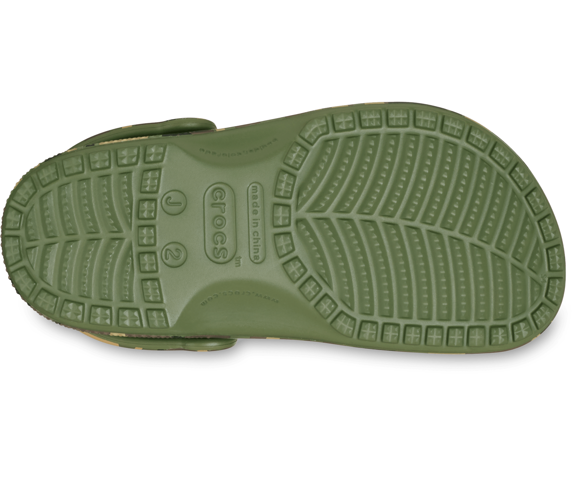 Crocs Kids' Classic Camouflage Clog - Size: C12 - Unisex 7