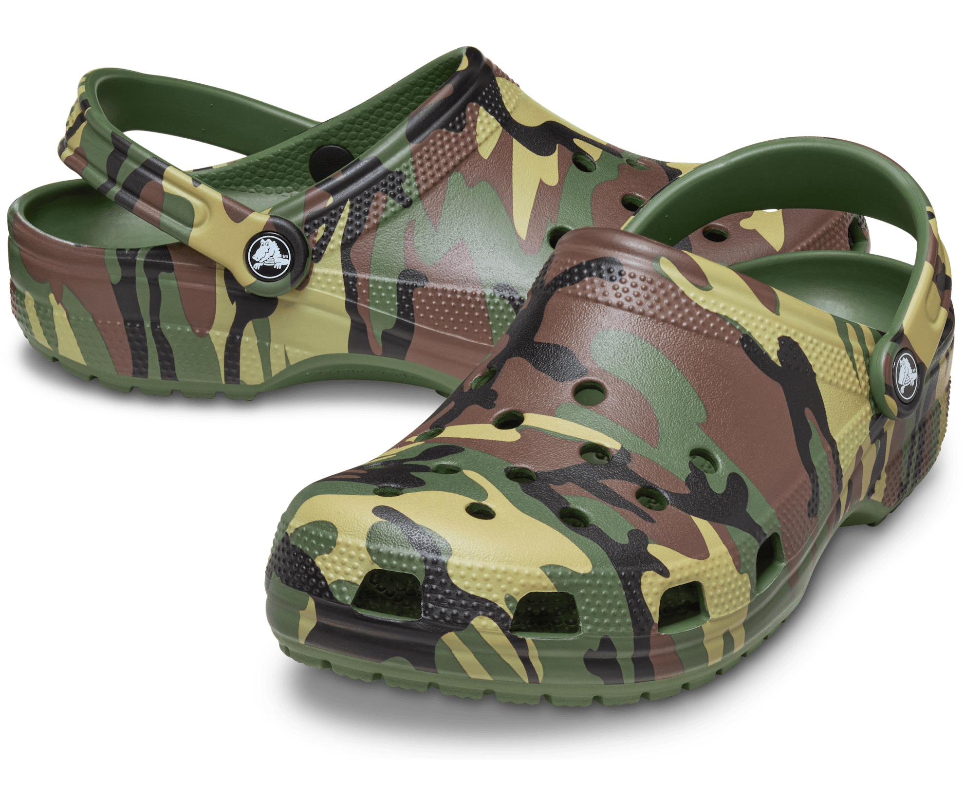 Crocs Classic Clogs Camouflage Green EU 41-42 2