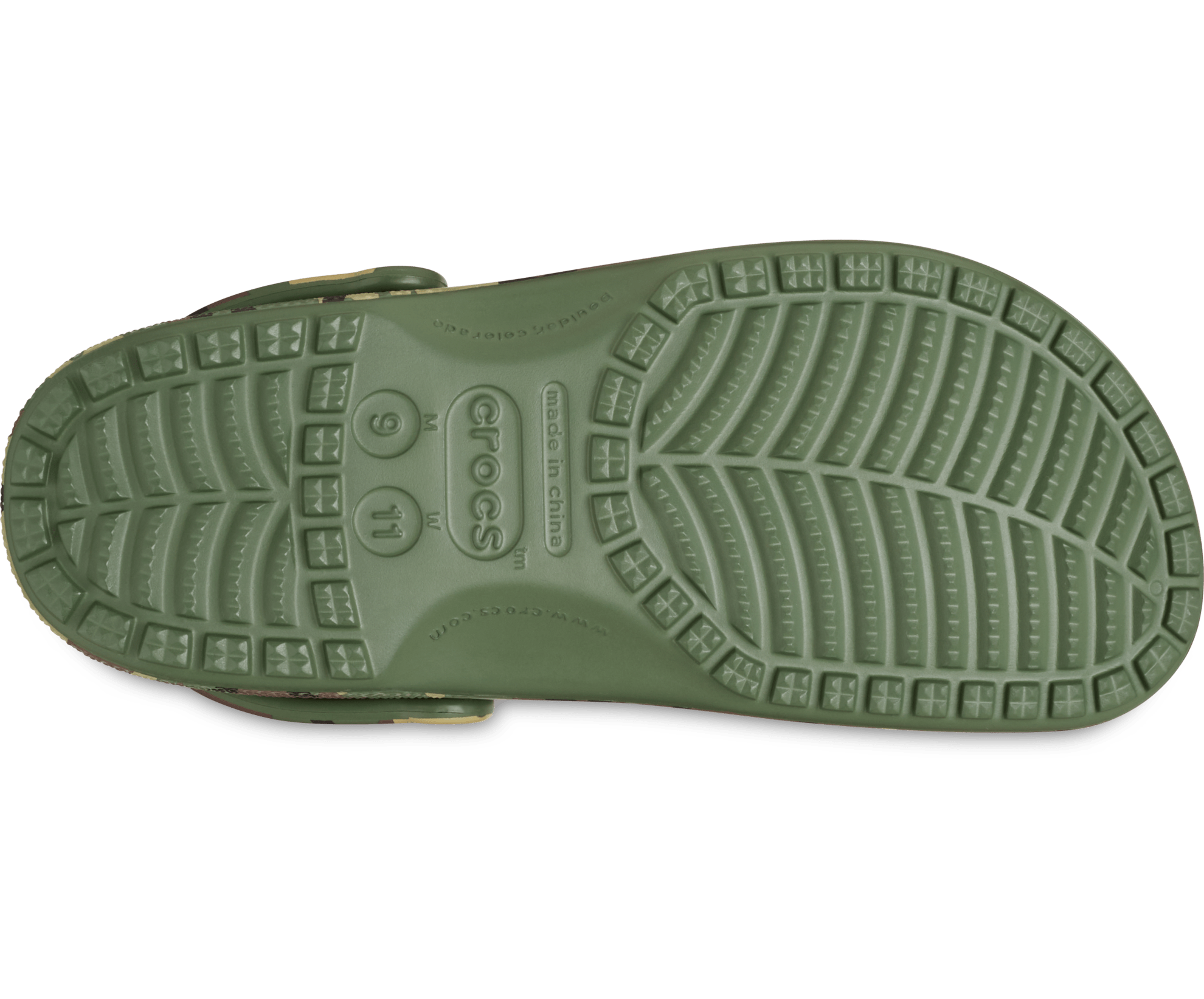 Crocs Classic Clogs Camouflage Green EU 41-42 4