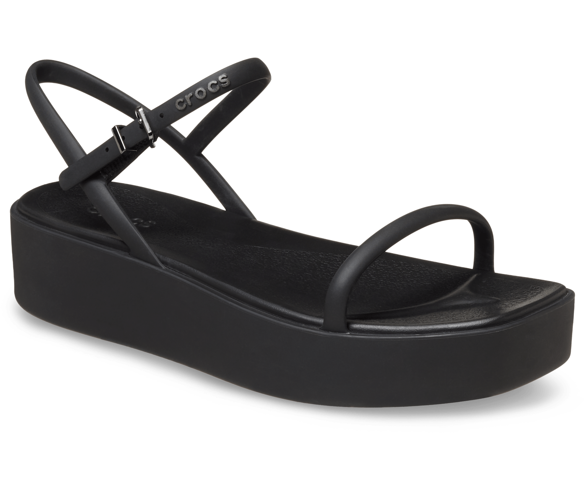Crocs Miami Platform Y Strap Sandal White W11 3