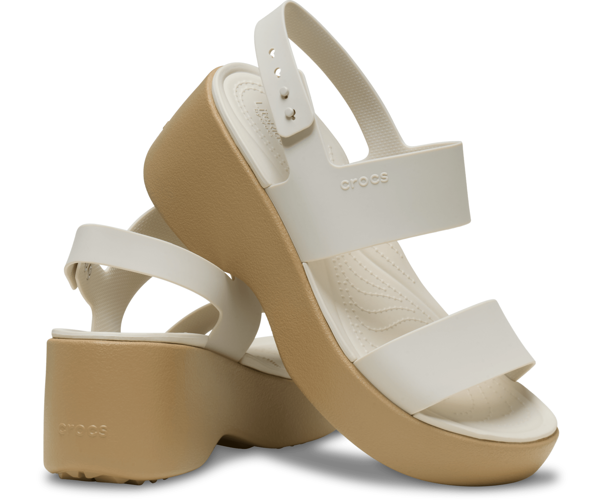 Crocs Brooklyn Sky Wedge Sandal Black W4 2