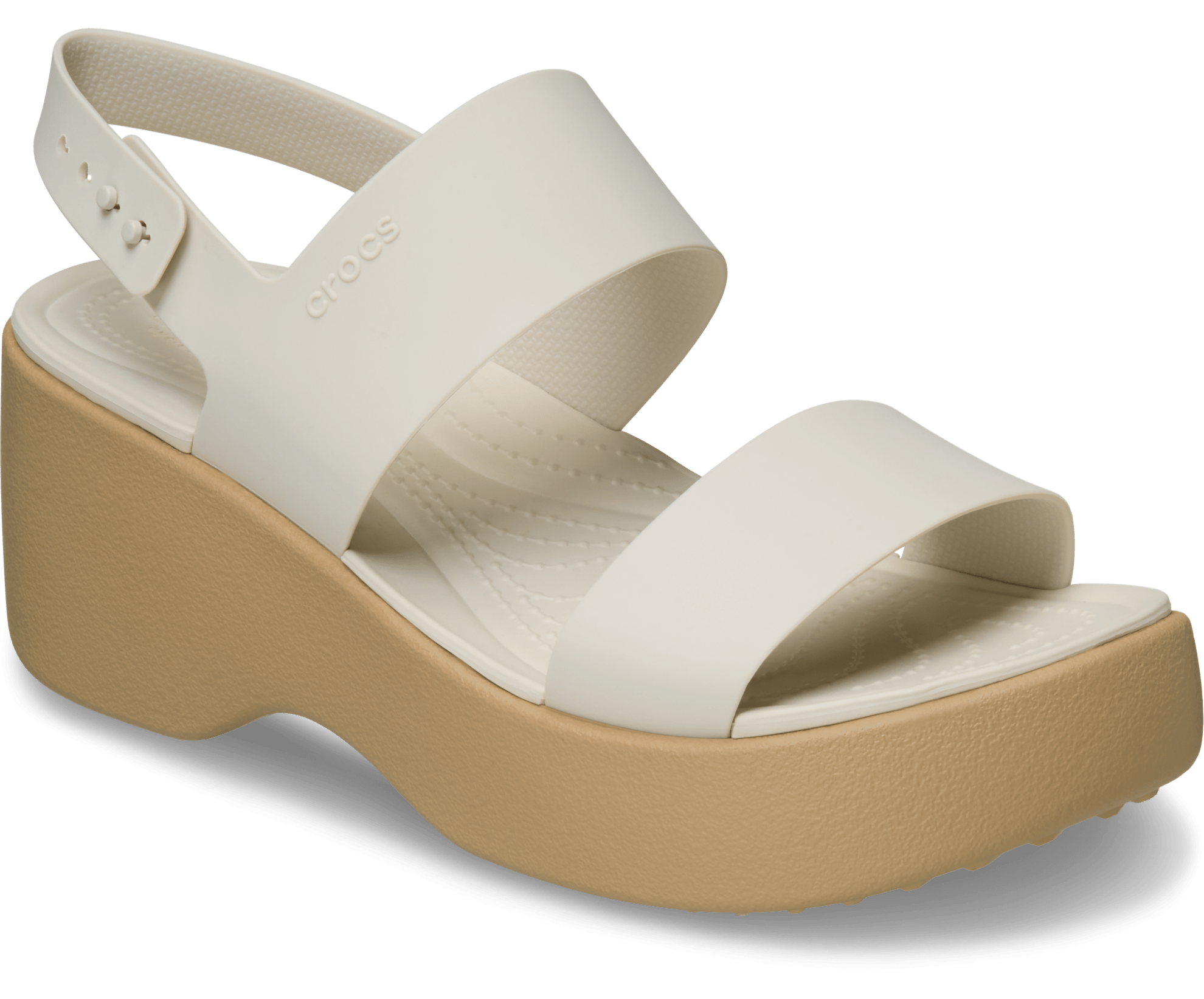 Crocs Brooklyn Sky Wedge Sandal Black W4 3