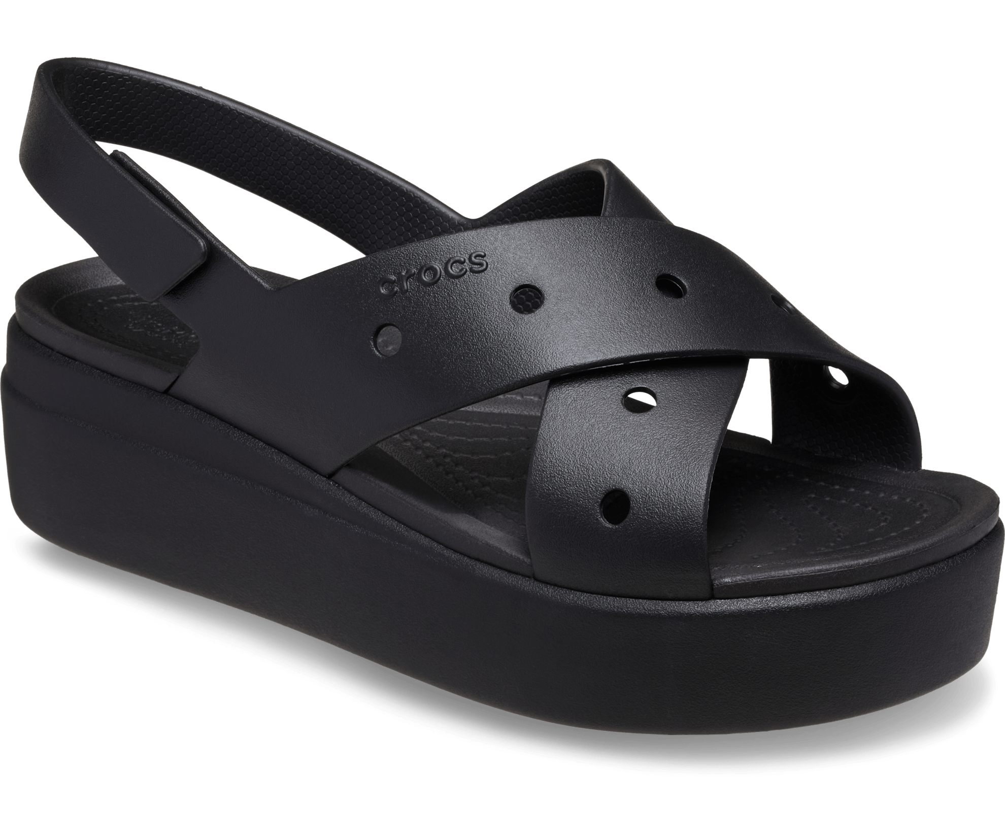 Crocs Brooklyn 4U Cross Strap Sandal W11 3