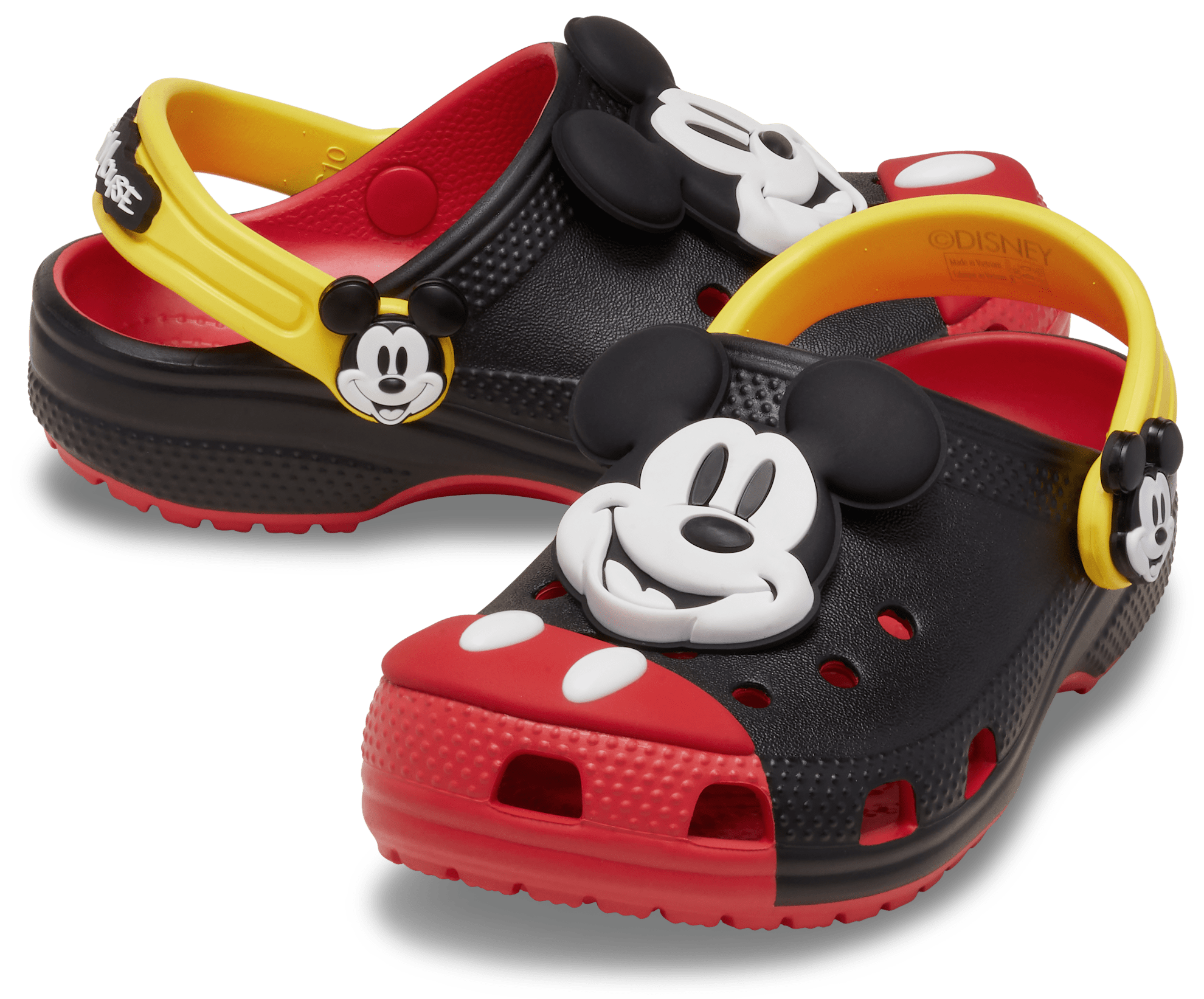 Crocs Mickey Mouse Classic Clog Black C4 2