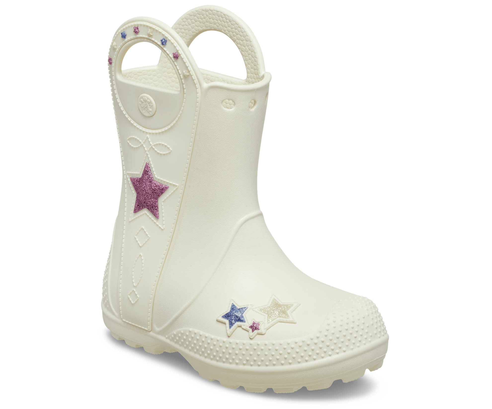 Crocs Handle It Western Metallic Boot Unisex C11 3
