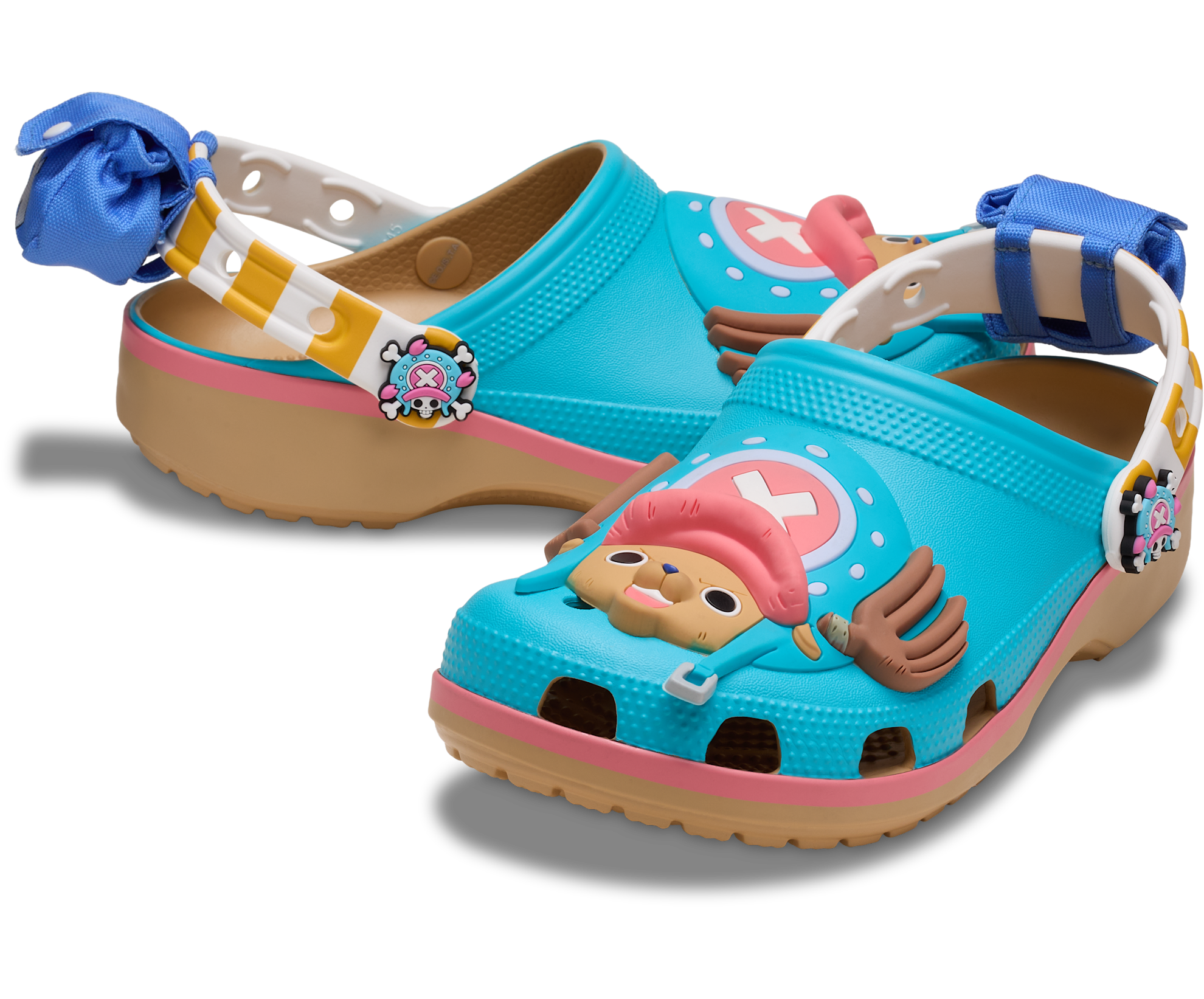 Crocs Kids ONE PIECE Chopper Classic Clog Blue Size J1 2